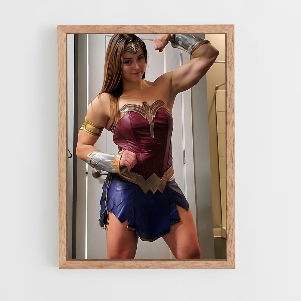 Poster La Vengeance Élégante – affiche Powerlifting (vue 4)